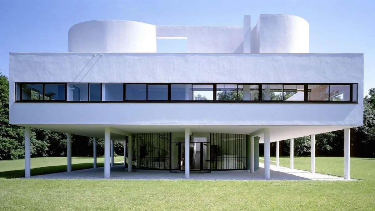 Villa Savoye i Poissy, Frankrike